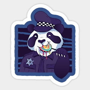 Panda Police Sticker